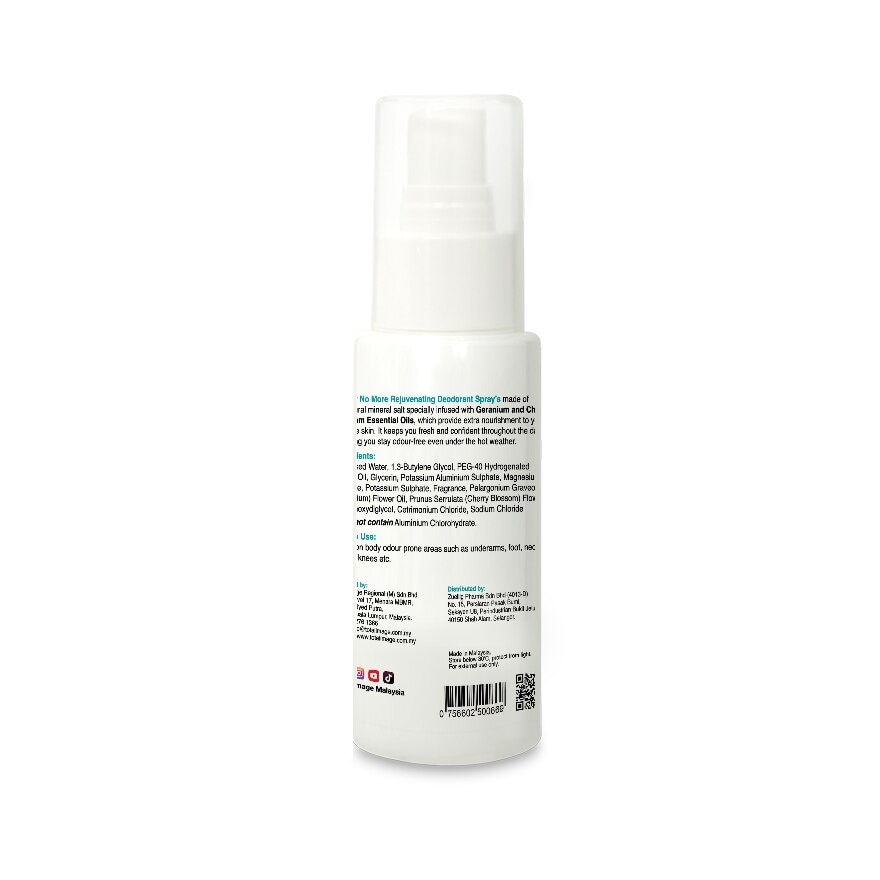 Smelly No More Rejuvenating Deo Spray 75ml