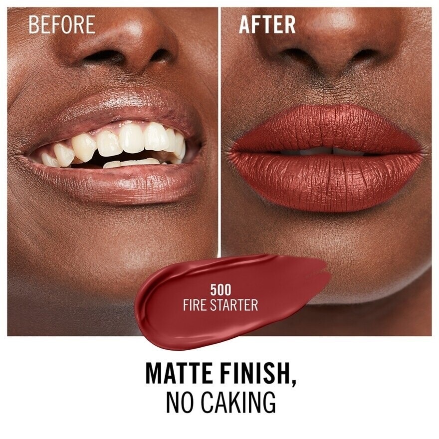 Lasting Mega Matte Liq Lip 500 Fire Starter