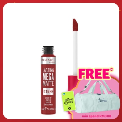 RIMMEL Lasting Mega Matte Liq Lip 500 Fire Starter
