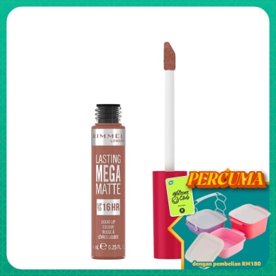 RIMMEL - Lasting Mega Matte Liq Lip 700 Be My Baby