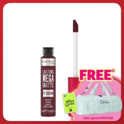 RIMMEL Lasting Mega Matte Liq Lip 810 Plum This Show