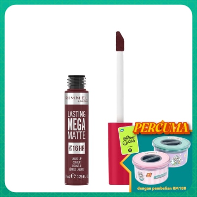 RIMMEL Lasting Mega Matte Liq Lip 810 Plum This Show