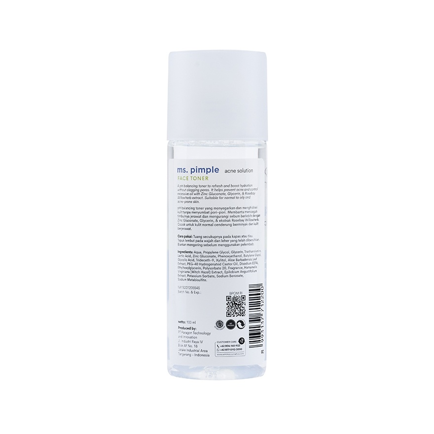 Ms. Pimple Acne Solution Face Toner 100ml image