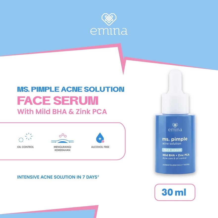 Ms. Pimple Acne Solution Face Serum 30ml