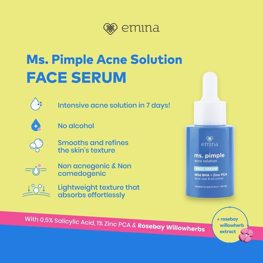 Ms. Pimple Acne Solution Face Serum 30ml