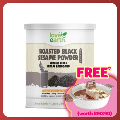 LOVE EARTH Black Sesame Powder Drink 350g