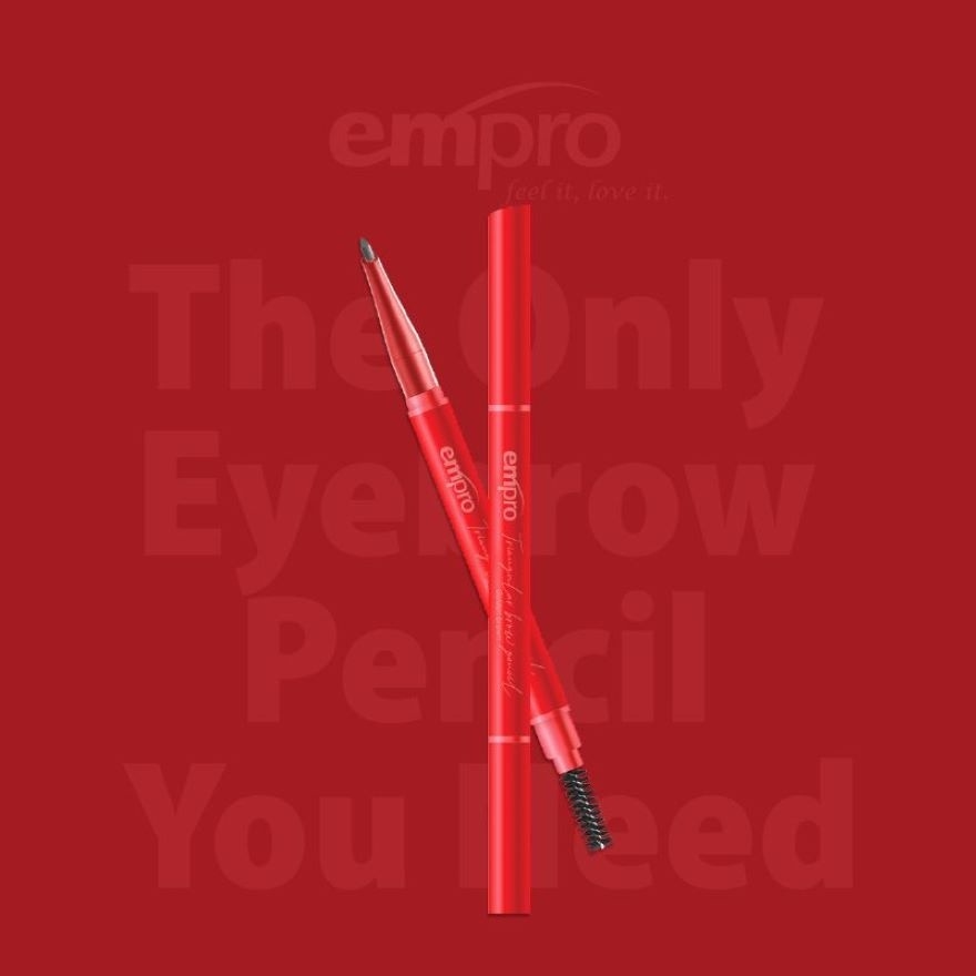 Red Edition Triangular Brow Pencil Natural Brown
