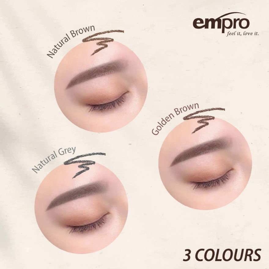 Red Edition Triangular Brow Pencil Natural Brown
