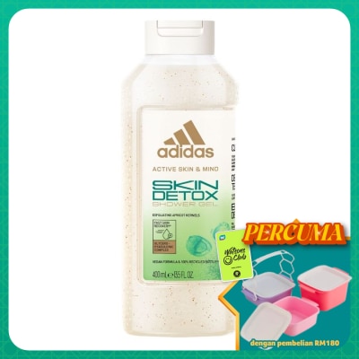 ADIDAS - Active Skin & Mind Skin Detox Shower Gel 400ml