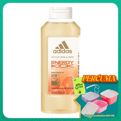 ADIDAS - Active Skin & Mind Energy Kick Shower Gel 400ml