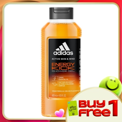 ADIDAS - Active Skin & Mind Energy Kick Shower Gel 400ml (Lemon)
