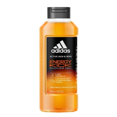 ADIDAS - Active Skin & Mind Energy Kick Shower Gel 400ml (Lemon)