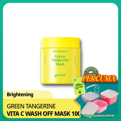 GOODAL - Green Tangerine Vita C Wash off Mask 100g