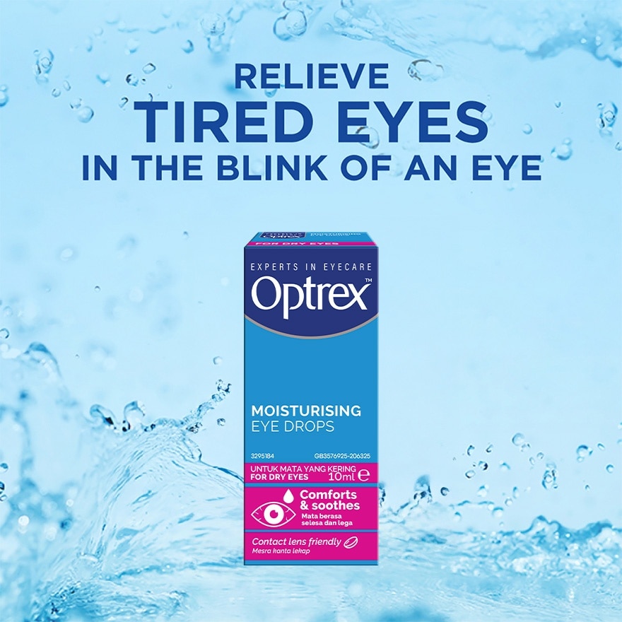OPTREX MOISTURIZING EYE DROPS 10ML