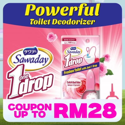 SAWADAY One Drop Toilet Deodorizer Rose 20ml