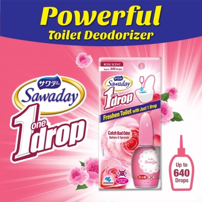 SAWADAY - One Drop Toilet Deodorizer Rose 20ml