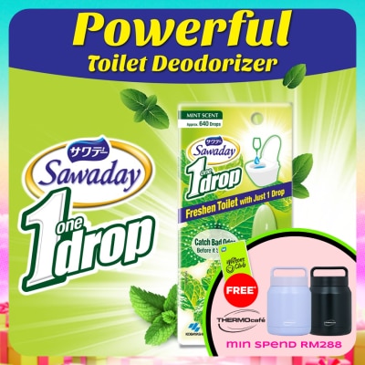 SAWADAY - One Drop Toilet Deodorizer Mint 20ml