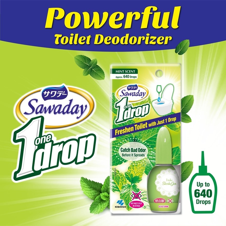 One Drop Toilet Deodorizer Mint 20ml