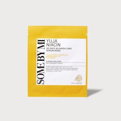 SOME BY MI Yuja Niacin 30 days Blemish Care Serum Sheet Mask 1s