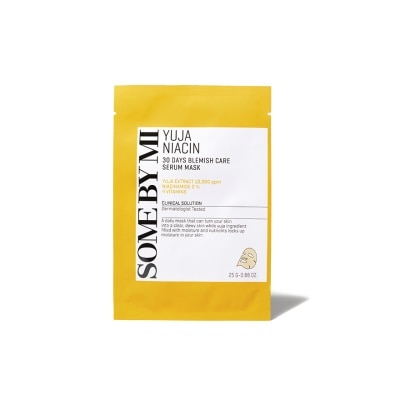 SOME BY MI Yuja Niacin 30 days Blemish Care Serum Sheet Mask 1s