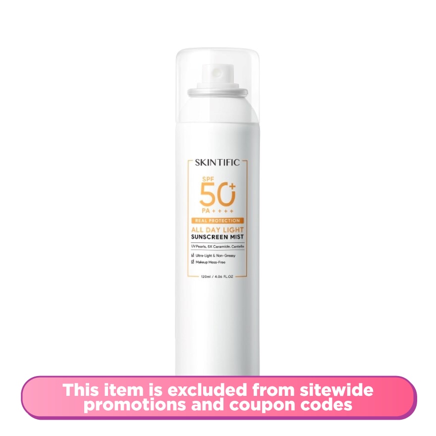 All-Day Light Sunscreen Mist SPF 50 120ml