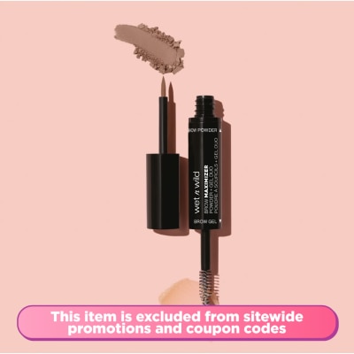 WET N WILD Brow Maximizer Powder + Gel Duo Neutral Brown