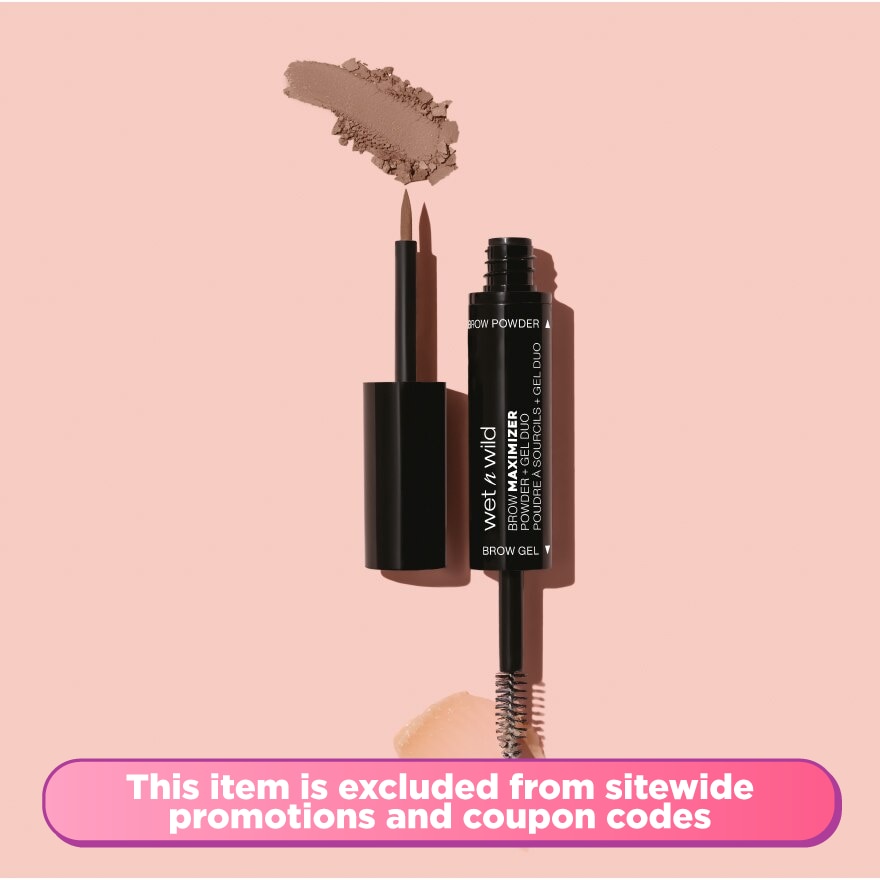 Brow Maximizer Powder + Gel Duo Neutral Brown