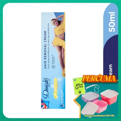 DIMPLES - Hair Removal Cream Lemon Fresh 50ml