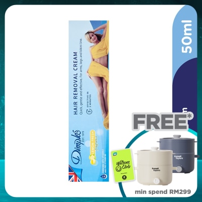 DIMPLES Hair Removal Cream Lemon Fresh 50ml