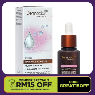 DERMACTION PLUS BY WATSONS Intense Ultimate Serum Radiance Booster 30ml