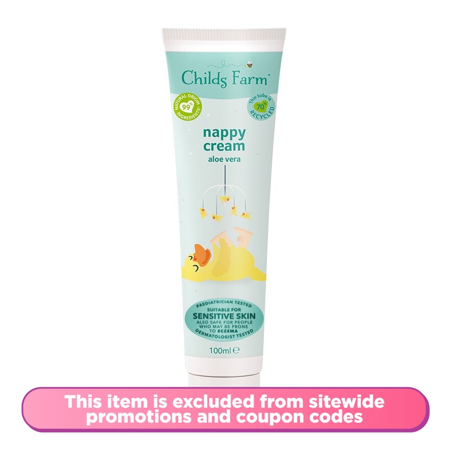 Nappy Cream Aloe Vera 100ml