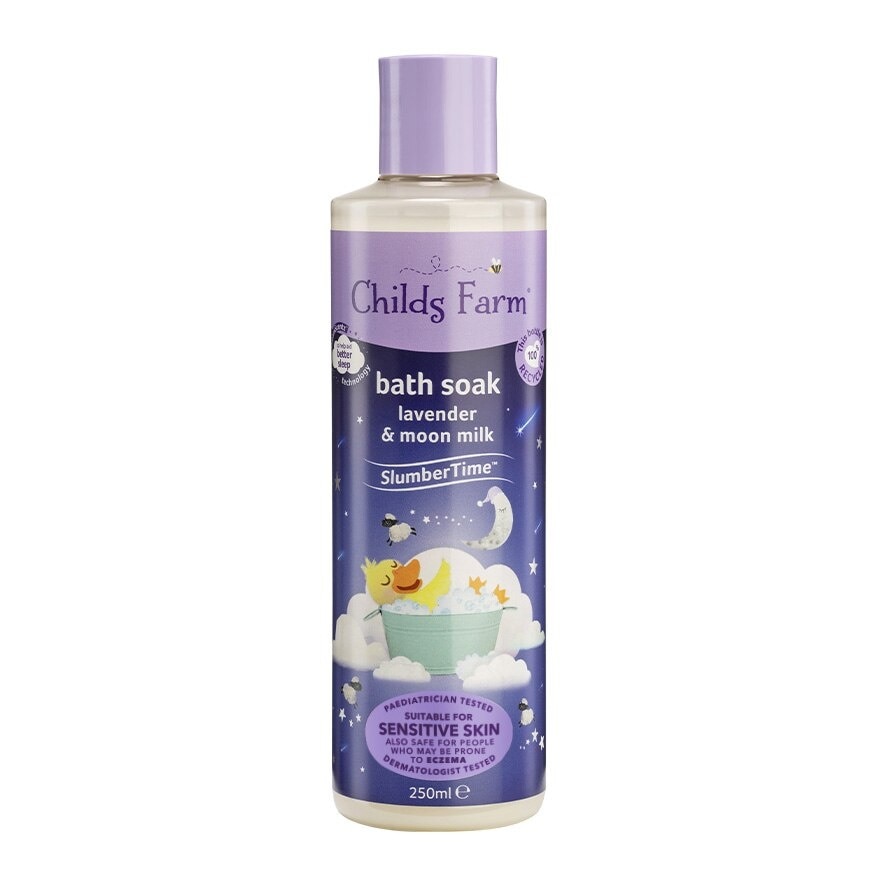 SlumberTime Bath Soak Lavender & Moon Milk 250ml