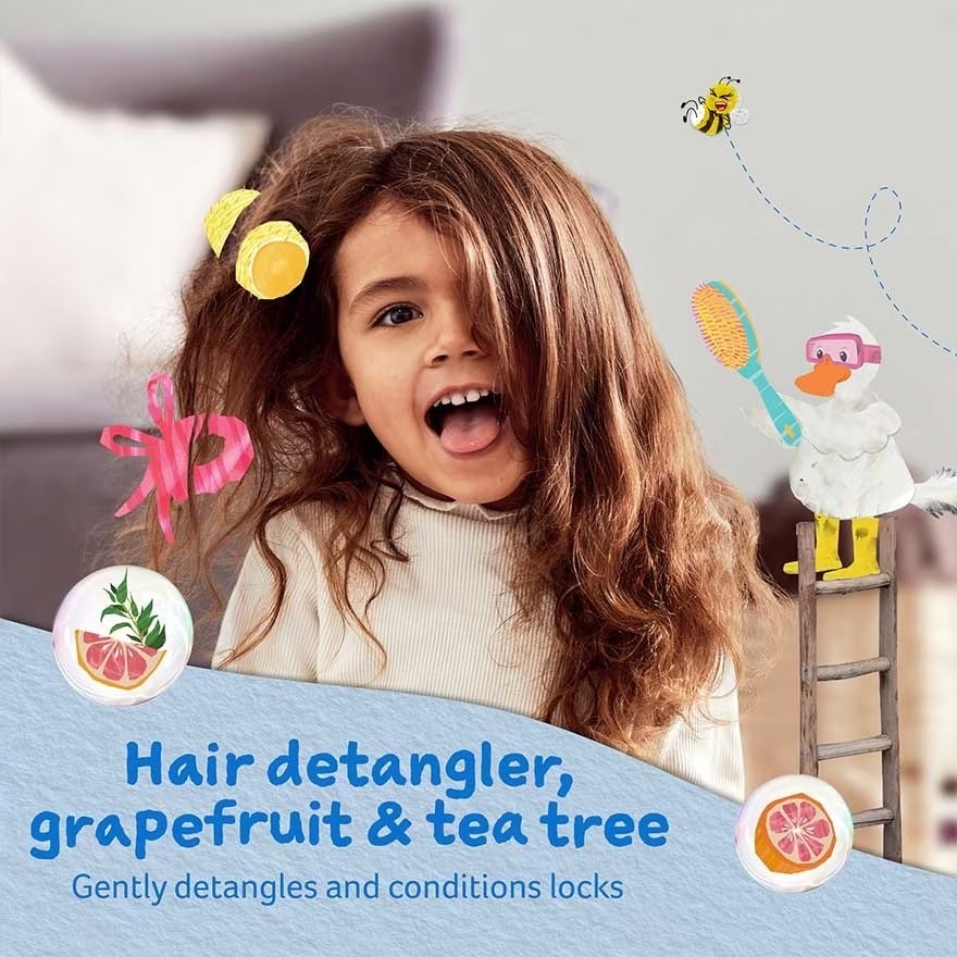 Hair Detangler Grapefruit & Organic Tea tree 125ml