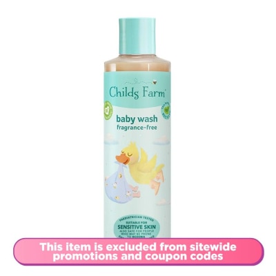 CHILDS FARM Baby Wash Fragrance Free 250ml