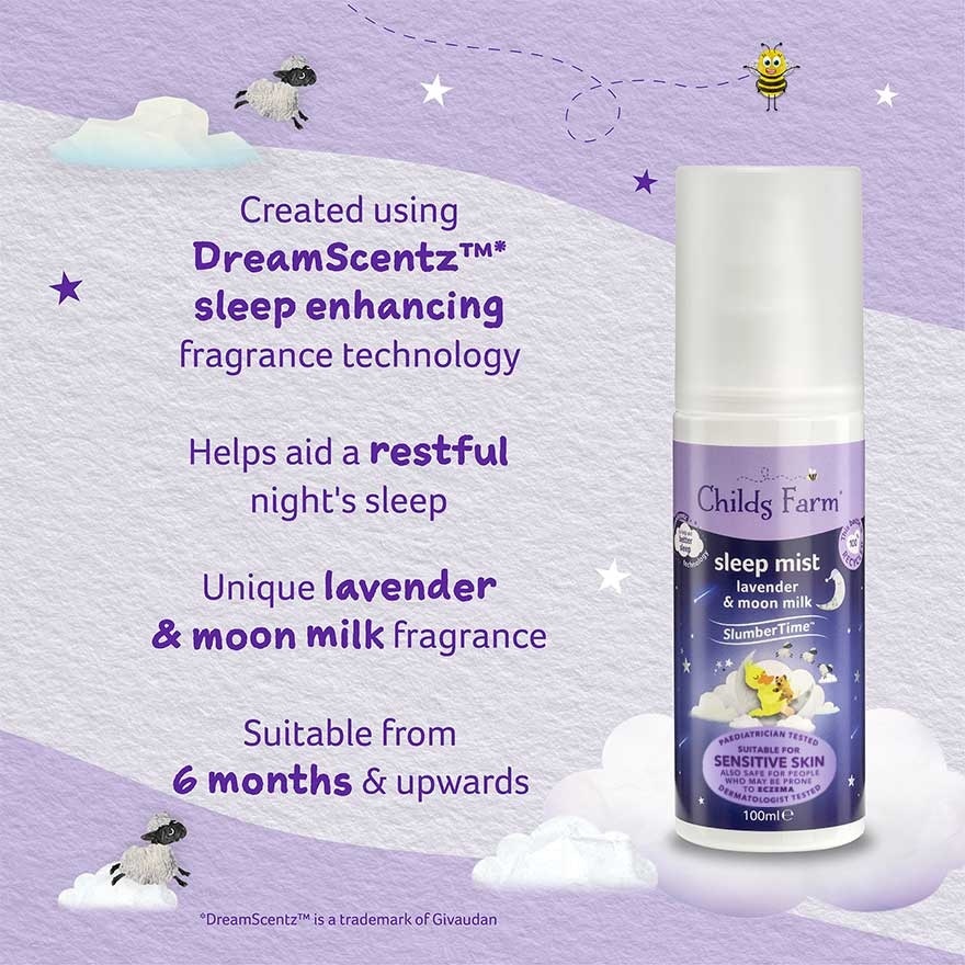 SlumberTime Sleep Mist Lavender & Moon Milk 100ml