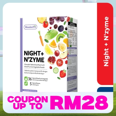 WONDERFIT Night + Nzyme 30 Days 30 Tablets