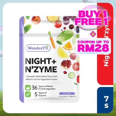 WONDERFIT Night + Nzyme 7 Days Trial Pack 7 Tablets