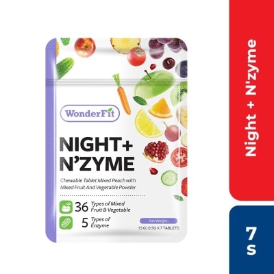 WONDERFIT Night + Nzyme 7 Days Trial Pack 7 Tablets