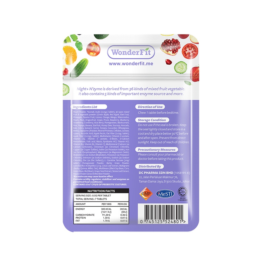 Night + Nzyme 7 Days Trial Pack 7 Tablets