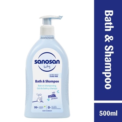 SANOSAN Baby Bath & Shampoo 500ml