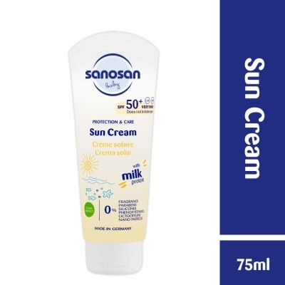 SANOSAN Baby Sun Cream with Milk Protein 75ml