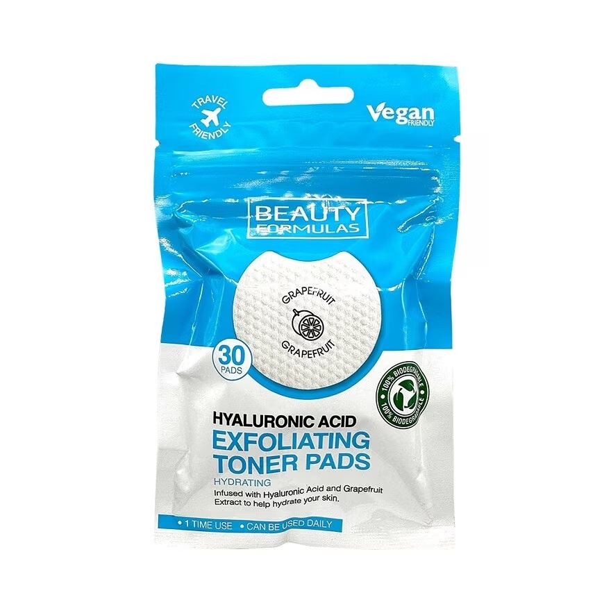 Hyaluronic Acid Exfoliating Toner Pads 30s image