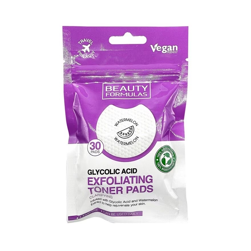 Glycolic Acid Exfoliating Toner Pads 30s image