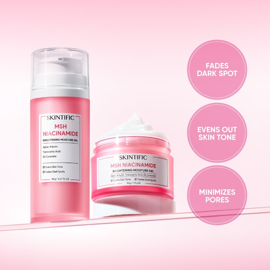 MSH Niacinamide Brightening Moisture Gel 80g