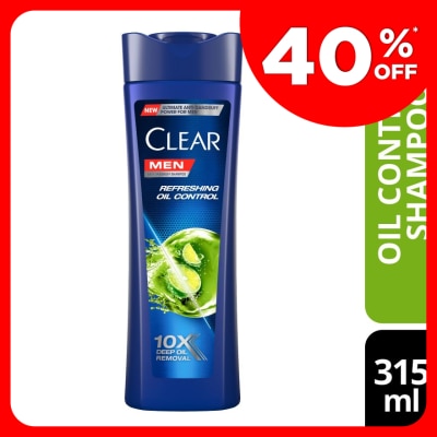 CLEAR MEN Refreshing Oil Control Shampoo 315ml