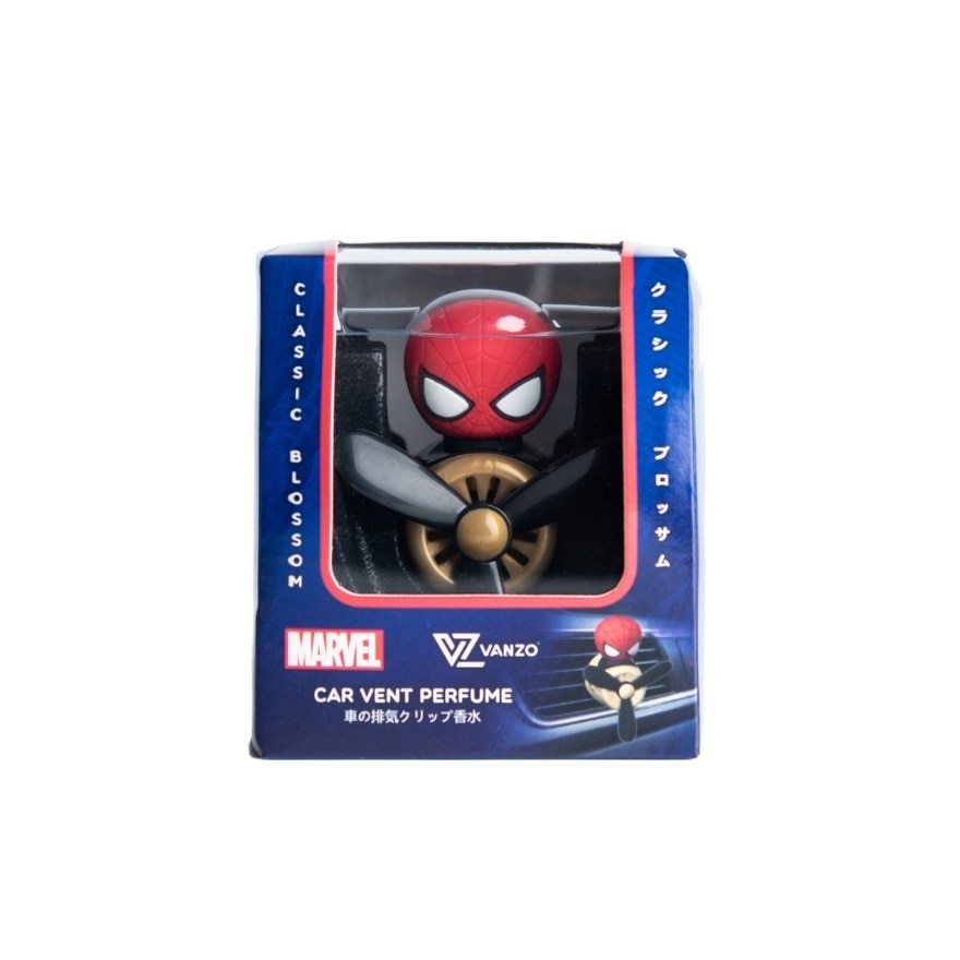 Marvel Car Vent Perfume Spiderman Classic Blossom 4gx2