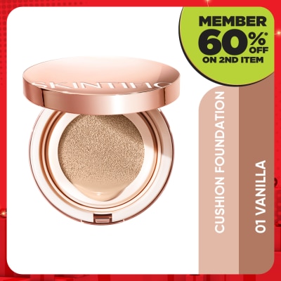 SKINTIFIC Cover All Perfect BB Cushion 01 Vanilla 11g