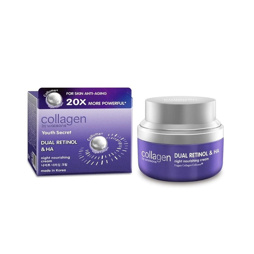 Youth Secret Dual Retinol & HA Night Nourishing Cream 50ml image