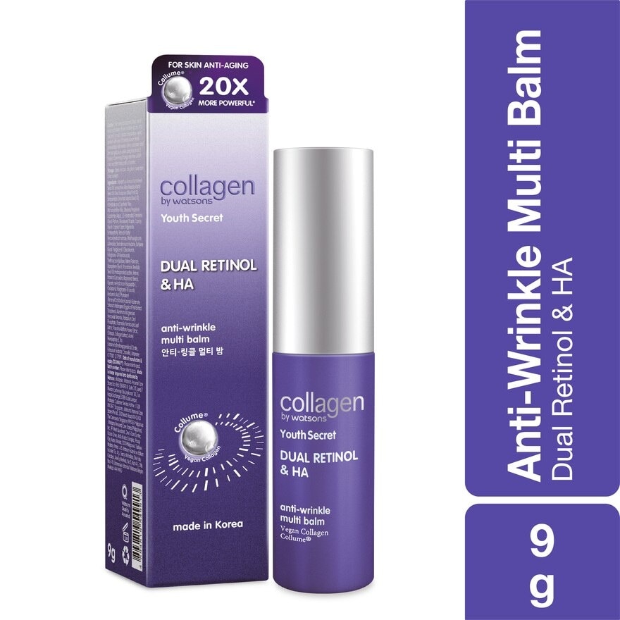 Youth Secret Dual Retinol & HA Anti-Wrinkle Multi Balm 9g