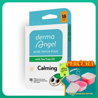 DERMA ANGEL -  Acne Patch Tea Tree Formula 18's